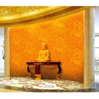 [TẶNG KEO VÀ ĐỒ DÁN] Mẫu Giấy Dán Tường Hình Phật Dán Phòng Thờ Đền Chùa