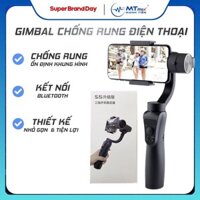 [Tặng Kẹp Điện Thoại Tripod ] Thiết Bị Chống Rung Khi Quay Phim Chụp Ảnh Gimbal Q 3-AXIS STABILIZATION Bảo Hành 12 Tháng