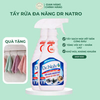 [Tặng khăn] Combo xịt tẩy đa năng Dr. Na ION 500ml - Xịt tẩy trắng vết ố kim loại, ố gạch men, ố nhà bếp, bàn trà