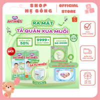 [TẶNG KHĂN ƯỚT] Tã/ Bỉm quần Bobby Antimos M52/L50/XL48/XXL46