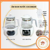 [TẶNG KHAY HÂM SỮA] Bình Đun Nước Pha Sữa Giữ Nhiệt Coco Bear, Giữ Ấm Nhiệt Độ Theo Yêu Cầu, Bình Đun Cocobear