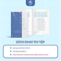 [Tặng Khóa Học] Cuốn Kanji Thi Tập Honya, Học Kanji Đầy Đủ, Chi Tiết Từ N5-N3, Học 2136 Hán Tự