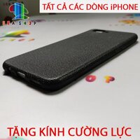 [TẶNG KÍNH CƯỜNG LỰC] Ốp lưng iPhone nhựa dẻo vân da siêu bền / Ốp lưng iPhone 5C / 5 / 5S / SE iPhone 6 / 6S. iPhone 6 Plus / 6S Plus iPhone 7 / 7Plus iPhone 8 / 8 Plus  iPhone X / XS / XS Max / iPhone 11 - Case iPhone - Seashop