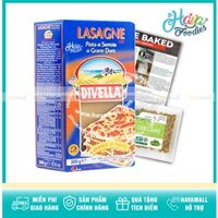 [TẶNG LÁ OREGANO + HƯỚNG DẪN] Mì Lá Divella Lasagne Số 109 – Hộp Xanh Không Trứng 500g