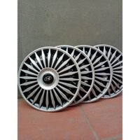 [Tặng  logo hyundai ] ốp lazang R14 xe ô tô vành sắt bản thiếu cỡ lốp R14 inch - ốp chụp mâm thời trang giả đúc