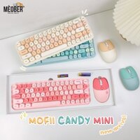 [TẶNG LÓT CHUỘT] Bộ bàn phím không dây & chuột Silent MOFII �Candy Mini dành cho Laptop, i pad, PC v.v