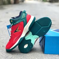 {Tặng lót giày Beyono} Giày đánh bóng nam nữ chuyền hơi sân bê tông, sân ngoài trời cổ cao Beyono sky màu xanh, màu đỏ