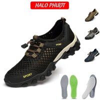 (Tặng Lót) Giày leo núi SPORT 4 màu trekking nam nữ, Đi phượt, Lội suối, Lội nước Nhanh khô