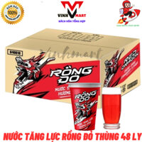 Tăng Lực Rồng Đỏ 1 Thùng 48 Ly - Vinhmart