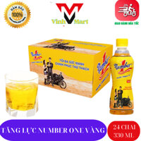 Tăng Lực Vàng Number One Thùng 24 Chai 330 Ml