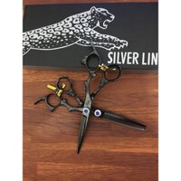 [tặng lược + bao da] Kéo cắt tóc Jaguar chính hãng