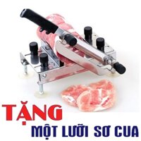 [Tặng Lưỡi Sơ Cua] Máy Thái Thịt Đa Năng - Máy Cắt Xương Thịt Đông Lạnh, Thịt Gà, Máy Thái Lát