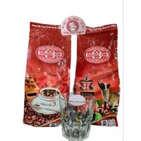 (TẶNG LY) 1 KÝ CAFE TRỌNG TÍN 3 RANG XAY THƠM NGON ĐẬM CHẤT