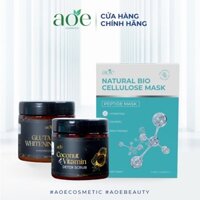 [TẶNG MẶT NẠ] COMBO EM XINH 2 - Tẩy Tế Bào Chết Muối Dừa 200gr, Kem Body 200gr, Mặt Nạ Sinh Học 23g