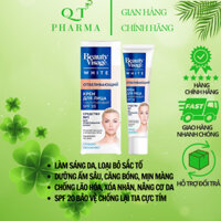 (Tặng mặt nạ yến) Kem dưỡng trắng bảo vệ da SPF 20 Beauty Visage Nga {CHÍNH HÃNG}