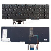 [Tặng máy hút bụi]Bàn Phím Laptop Dell Precision 7510