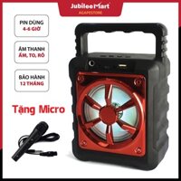[TẶNG MIC] loa bluetooth karaoke mini giá rẻ nghe nhạc hay, hỗ trợ cắm usb thẻ nhớ