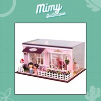 (Tặng mica, keo dán chuyên dụng, đèn...) Mô hình nhà búp bê gỗ Love Actually 13820 tự lắp ráp DIY dollhouse