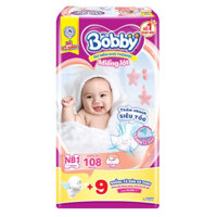 [TẶNG] MIẾNG LÓT SƠ SINH BOBBY NEWBORN 1 - 108M / NB2-60M