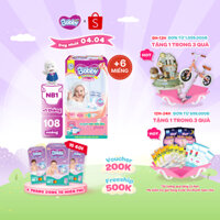 [TẶNG MIẾNG NGẪU NHIÊN] Miếng lót sơ sinh Bobby Newborn 1-108 miếng