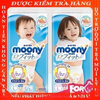 [Tặng miếng] Tã dán/Tã quần Moony NB90/S84/M64/M58/L54/L44 boy/L44 girl/XL38 boy/XL38 girl