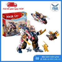 [Tặng Mini] Ninjago Sora’s Transforming Mech Bike racer - Lepin 80082- Xếp hình xe máy của Sora