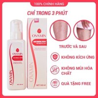 Tặng Mỡ Trăng-Ovamin Kem Tẩy Lông Bikini/Vùng Kín, Tay, Chân,Nách,Bụng,BodyTriệt Sạch An Toàn Không Kích Ứng Da Nhạy Cảm