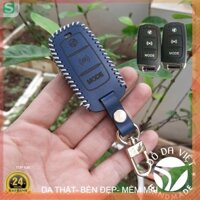 (Tặng móc khóa) Bao Da Chìa Khóa Hyperion Smartkey chống trộm, tìm xe handmade da thật, bảo hành 2 năm