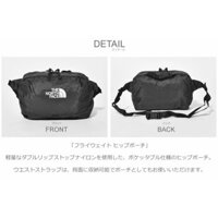 (Tặng Móc Khoá) Túi đeo chéo The Flyweight Hip Pouch Bag gấp gọn tiện lợi