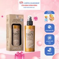 Tặng mũ trùm Xịt xả khô Nashi Argan Instant hydrating styling mask dưỡng ẩm phục hồi tóc siêu mượt 150ml