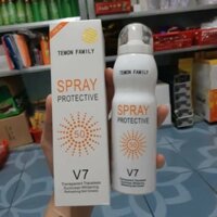 Tặng ngay mặt nạ HA khi mua Kem chống nắng dạng sịt Spray v7 SPF50+++