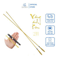 [Tặng Ngọn] Cần Câu Tay 2H Vàng Ánh Kim 2H Ngọn chống xoắn 360 độ 5565hagllk789