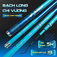 [Tặng ngọn] Cần Câu Tay Bạch Long Chi Vương 5H Chuyên Câu Cảm Giác - Docauanhquan jduan568