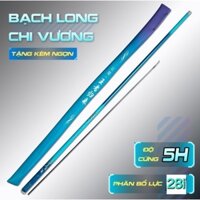 [Tặng ngọn phụ] Cần câu đài Bạch Long Chi Vương 5h 28i chuyên chép, rô, tự nhiên