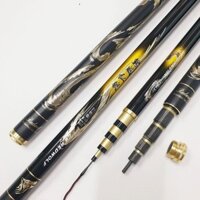 [Tặng ngọn zin] Cần câu tay Tiểu Ngư Vương 6H-19i chất liệu carbon đủ size 3m6 - 7m2 - Docauanhquan21