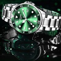 [Tặng nhẫn thời trang] Đồng hồ thời trang nam F60dây thép không gỉ - bảo hàng 12 tháng