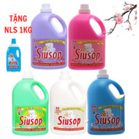 [Tặng Nls chai 1kg] Nước xả vải Siusop 3,6kg/can Hương nước hoa