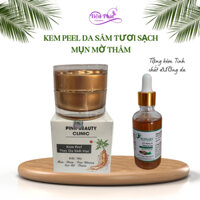 (Tặng nước dưỡng thảo dược) Kem nhân sâm tươi cao cấp tái tạo mọi loại da mụn nám tàn nhang Mộc thiên phú