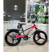 [Tặng Ống Bơm] Xe Đạp Trẻ Em FASCINO 120R - Dành cho bé trai từ 7-9 tuổi -Vòng Bánh 20"-Bảo Hành 24 Tháng