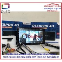 (Tặng Phần mền VIETMAP S1).Màn hình android ô tô OLED Pro A3,Kích thước 9,10 Inch.hình ảnh sắc nét.màn hình xe oto.