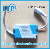Tăng phô đèn âm trần cao cấp 3w - LTP