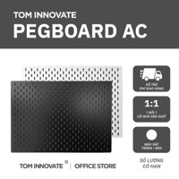 [Tặng phụ kiện] BẢNG CÀI TREO TƯỜNG TRẮNG / ĐEN PEGBOARD STYLE IKEA THANH LÝ XẢ LỖ
