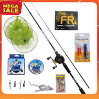 [TẶNG PHỤ KIỆN] Bộ cần câu lure SHIMANO CENRES + Máy Ngang KIM LOẠI tay trái tải tĩnh 5kg-  SOMIA_fishing