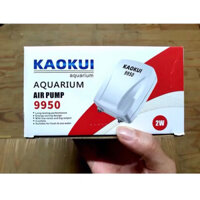 (Tặng phụ kiện )Máy Sủi Khí Oxy Tích Điện 2 Vòi Jebo 9950 (2W - 2x2.5Lít/Phút) - Máy Oxi Cho Hồ Cá