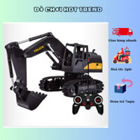 (TẶNG PIN)Đồ chơi máy múc điều khiển từ xa, cử động được cẩu cho bé