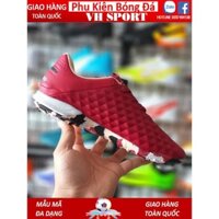 [TẶNG POSTER] Giày đá bóng sân cỏ nhân tạo Tiempo 8 Pro Đỏ Đất TF -nh7 '