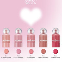 [TẶNG PUFF / 8 MÀU] Má Hồng Kem PERIPERA Sirupy Tok Cheek Mịn Bóng Hàng Nội Hàn 9g