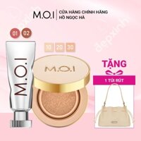 [TẶNG QUÀ] Combo Phấn nước M.O.I Premium Baby Cushion và Son dưỡng có màu M.O.I Jelly LipGloss