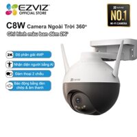 [Tặng Quà Cực Xịn] Camera WI-FI EZVIZ C8W 4MP ,Ngoài Trời 360 Độ, Đàm Thoại 2 Chiều, làm nên màu bữa tối - Hàng Chính Hã