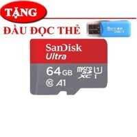 tặng quà đầu đoc thẻ nhớ Thẻ nhớ MicroSD Ultra Class 10 64GB - 64gb ultra khủng